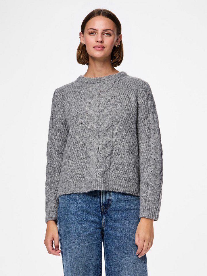 pieces Strickpullover PCNINA LS O-NECK KNIT NOOS BC von pieces