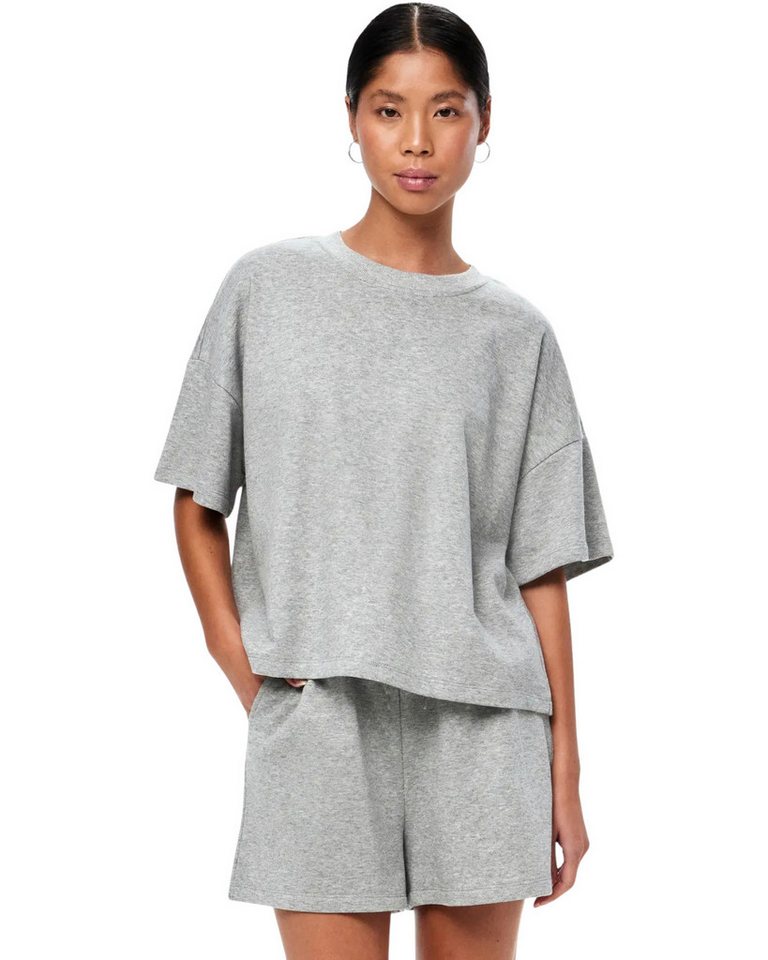 pieces Sweatanzug, Damen Freizeitanzug Basic Loungeanzug Set von pieces