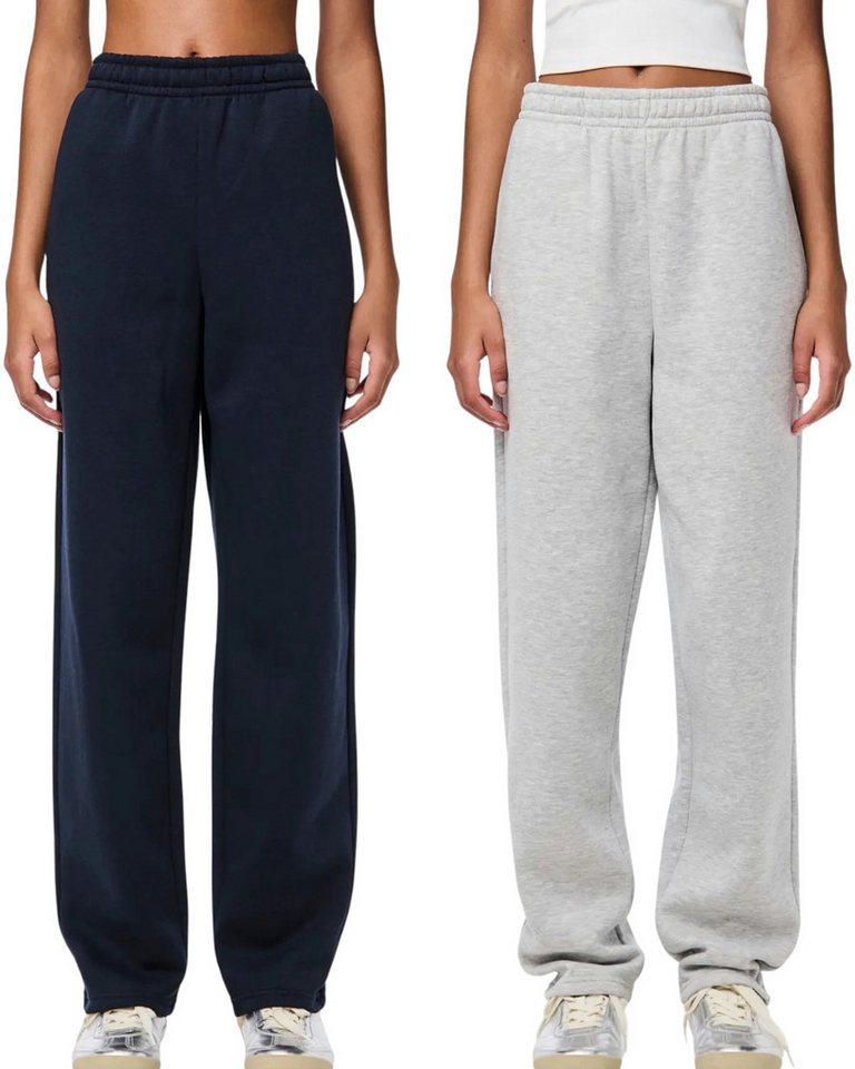 pieces Sweathose (Spar Set, 2er-Pack) Damen Basic Jogginghose von pieces