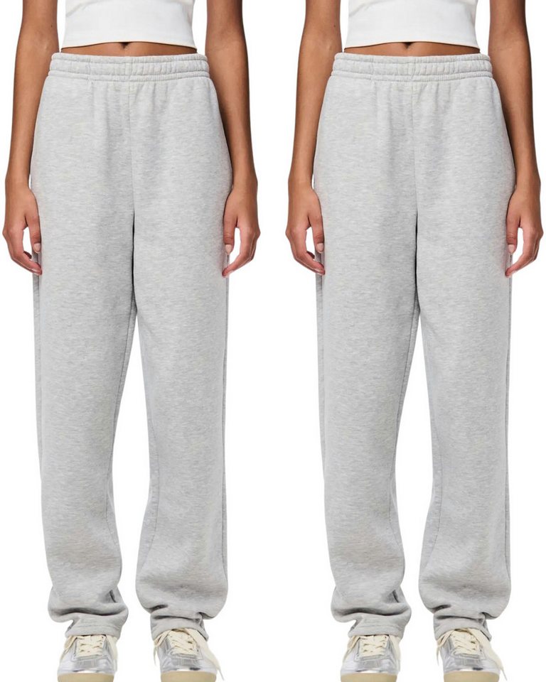 pieces Sweathose (Spar Set, 2er-Pack) Damen Basic Jogginghose von pieces