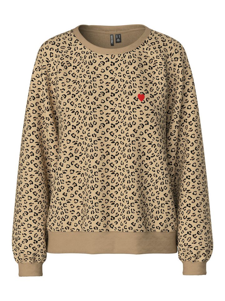 pieces Sweatshirt PCGRETA LS EMB UB SWEAT FC von pieces