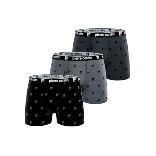 Pierre Cardin Unterwäsche Herren Baumwoll-Boxershorts, Natürlich, Hypoallergen & Dehnbar (3er Pack), Größe M von pierre cardin underwear