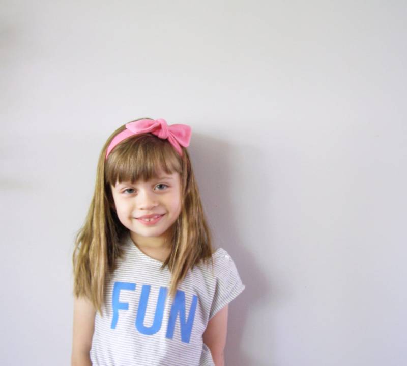 stirnband Und Armband Set - Rosa Weich Einstellbar Kopfschmerzen Frei Baumwollstirnband von pigglyandpebbles