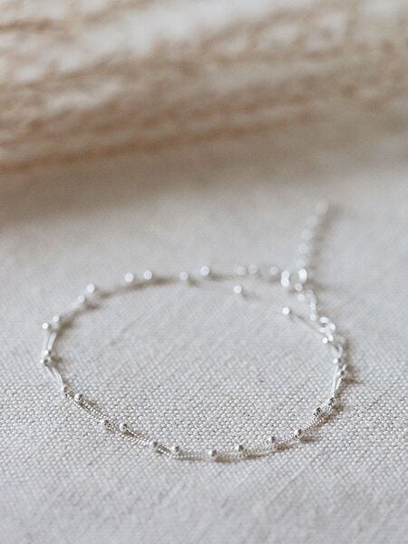 pikfine 2in1 Kette/Armband "Yula" / silber oder vergoldet von pikfine