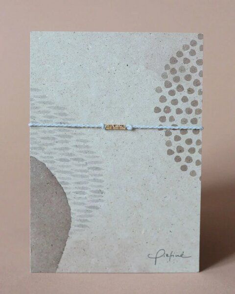 pikfine Freundschaft Armband "Julie" // silber oder vergoldet von pikfine