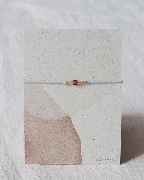 pikfine Glasperlen Armband "Nila" // silber oder vergoldet von pikfine