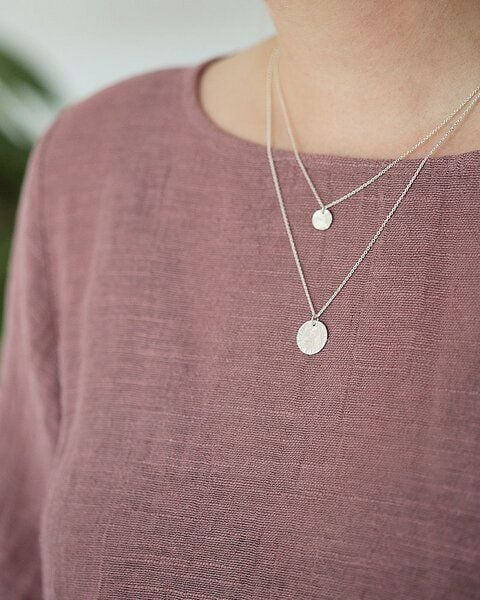 pikfine Lange Kette "Thora" // silber oder vergoldet von pikfine