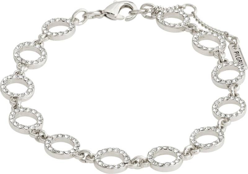 pilgrim - Armband aus recyceltem Kristall - Rogue silver - Gr. - OS von pilgrim