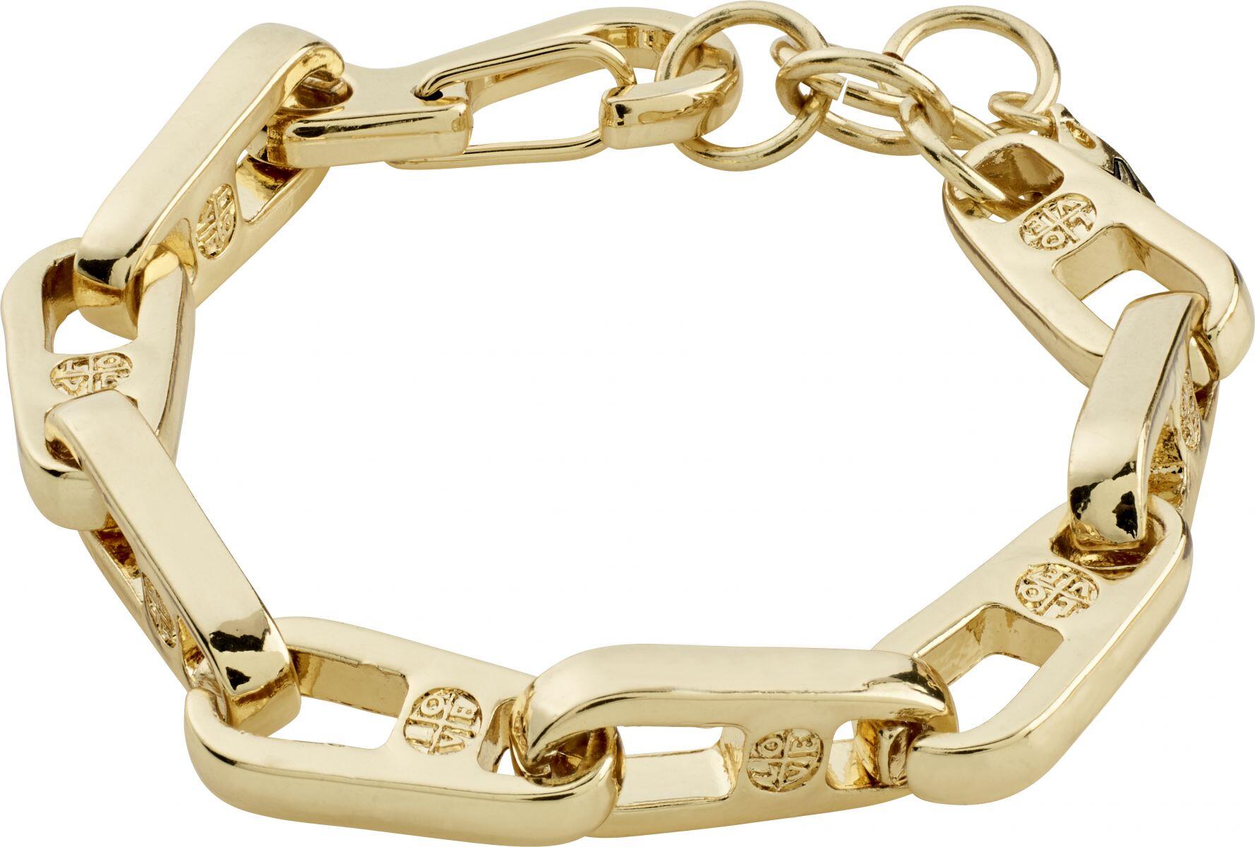 pilgrim - Kettenarmband - Love gold - Gr. - OS von pilgrim