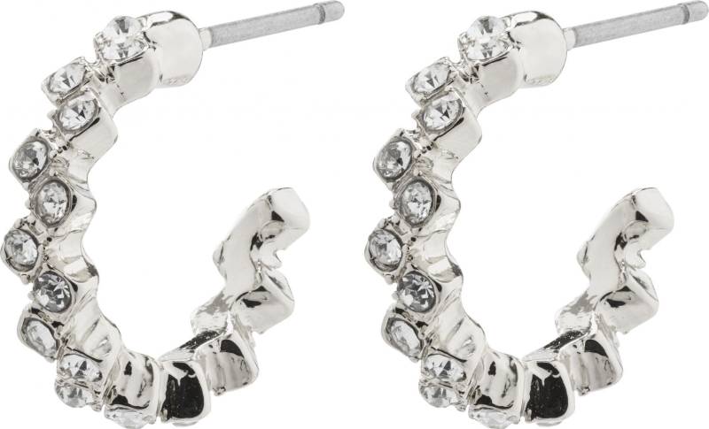 pilgrim - Ohrringer mit Preciosa-Kristallen - Ester silver - Gr. - OS von pilgrim