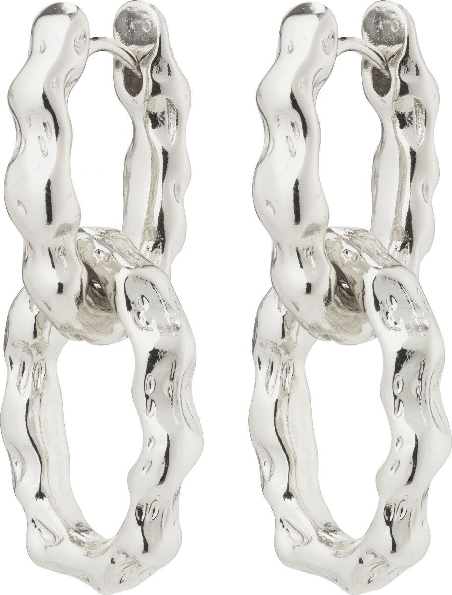 pilgrim - Recycelte Ohrringe - Reflect silver - Gr. - OS von pilgrim