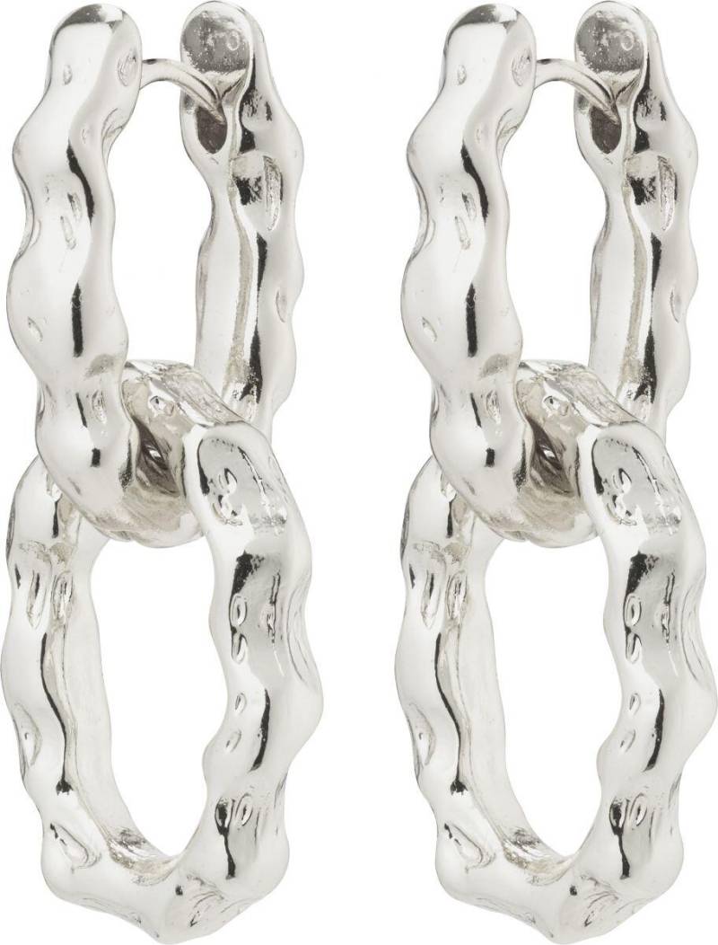 pilgrim - Recycelte Ohrringe - Reflect silver - Gr. - OS von pilgrim