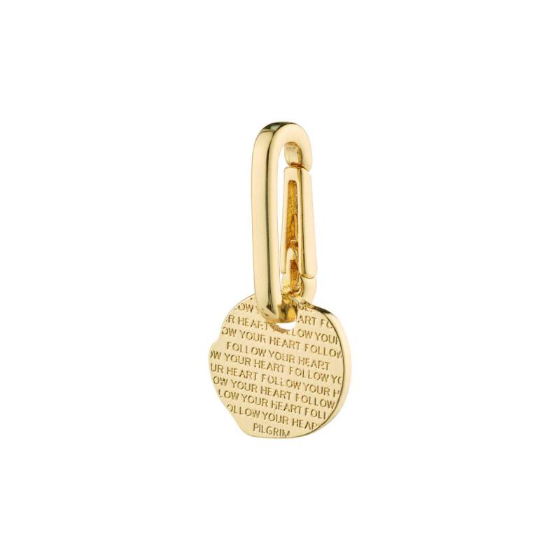 pilgrim - Recycelter Münzanhänger - Charm gold - Gr. - OS von pilgrim
