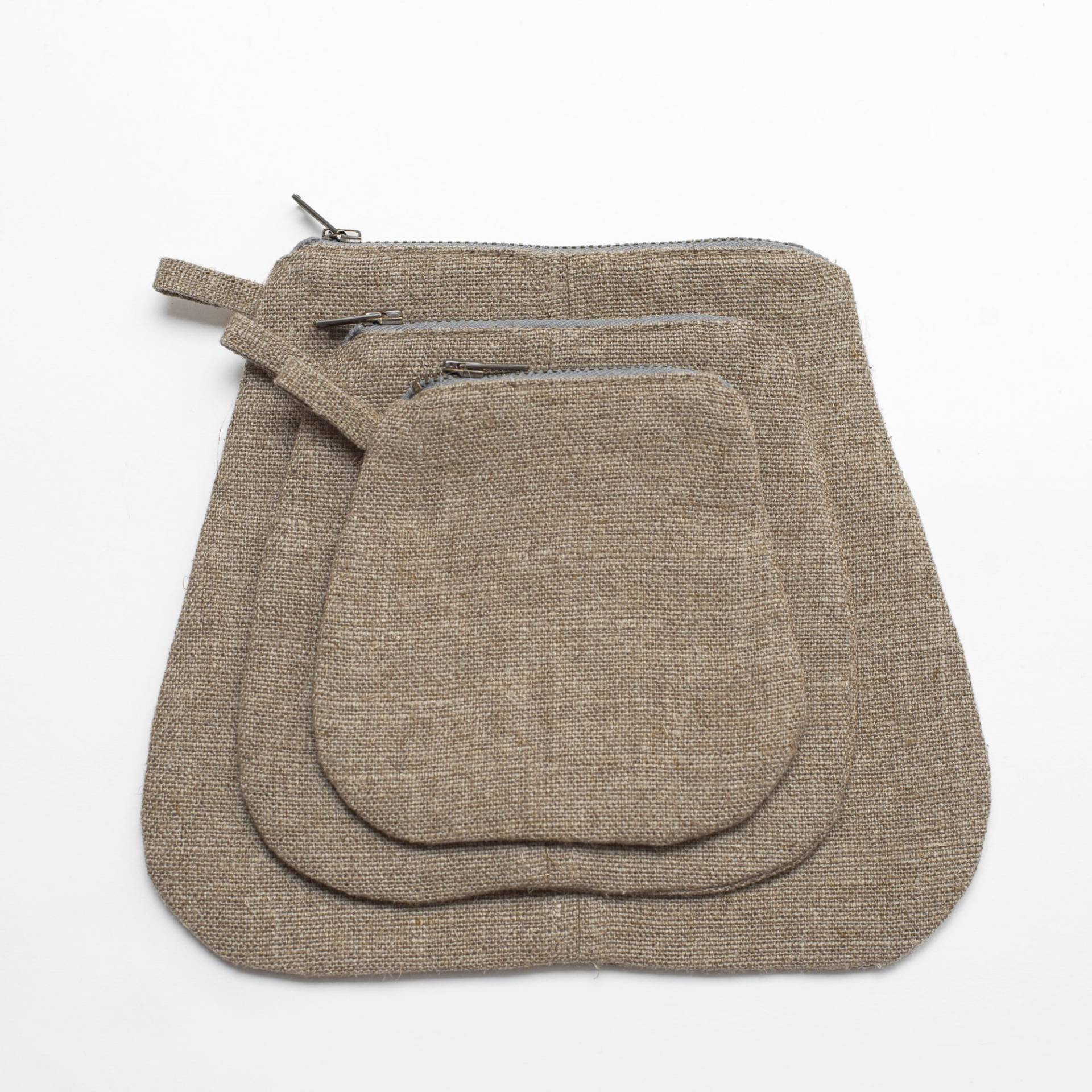 Mini Leinensäckchen | Dunkles Leinen von pilosale