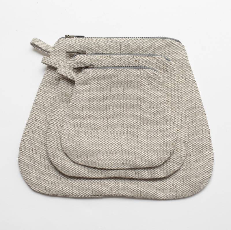 Mini-Leinensäckchen | Haferbraun Mini-Leinensäckchen | Haferbraun von pilosale
