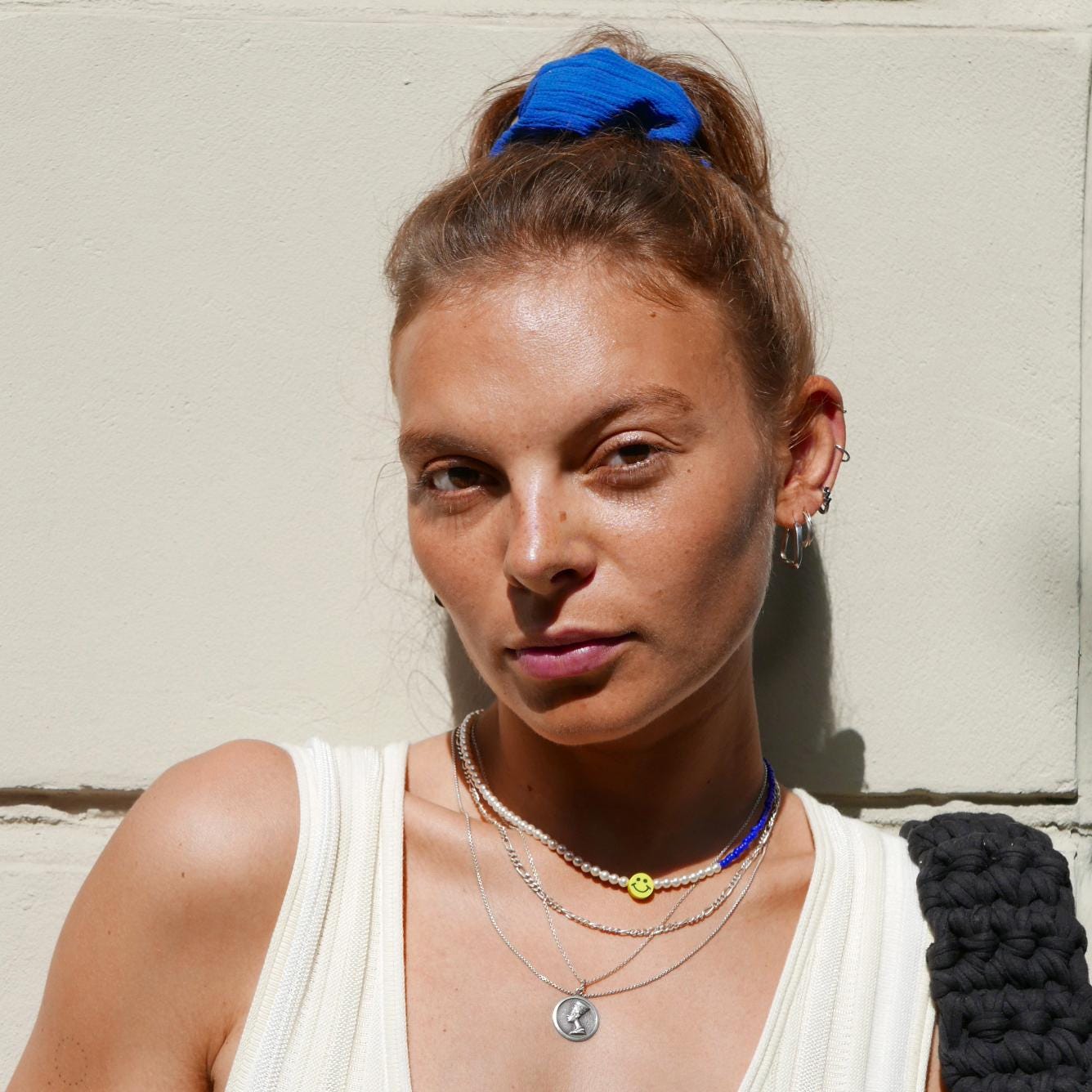 Bunte Perlenkette, Fröhliche Gesichter, Handgemachte Halskette, Smile Jewellery Bunte Perlenkette, Fröhliche Gesichter, Handgemachte Halskette, Smile Jewellery von pinapinastore
