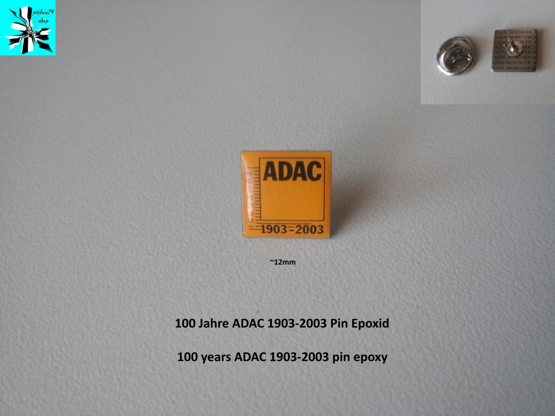 Adac Jubiläums-Pin 100 Jahre Tradition von pinbox24shop