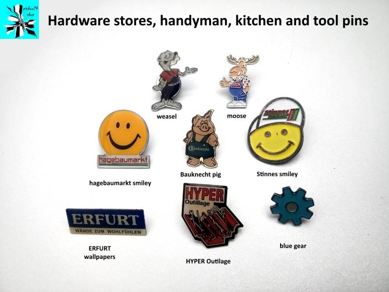 Baumärkte, Handwerker, Küchen Und Werkzeug - Alles Was Du Brauchst von pinbox24shop