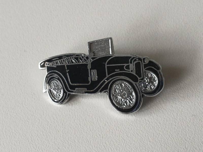 Bmw 3/15 Retro Motiv Brosche - Emailliert Schwarz von pinbox24shop