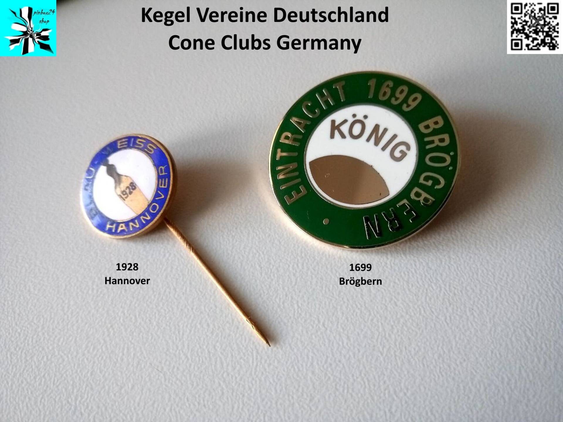 Bring Dein Kegel-Team in Stil Voran - Einzigartige Vereinsabzeichen Aus Emaille Bring Dein Kegel-Team in Stil Voran - Einzigartige Vereinsabzeichen Aus Emaille von pinbox24shop