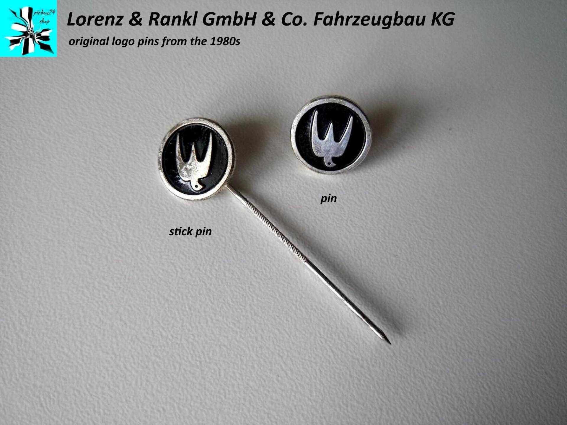 Ein Stück Geschichte - Lorenz U. Rankl Supersportwagen Pins Ein Stück Geschichte - Lorenz U. Rankl Supersportwagen Pins von pinbox24shop