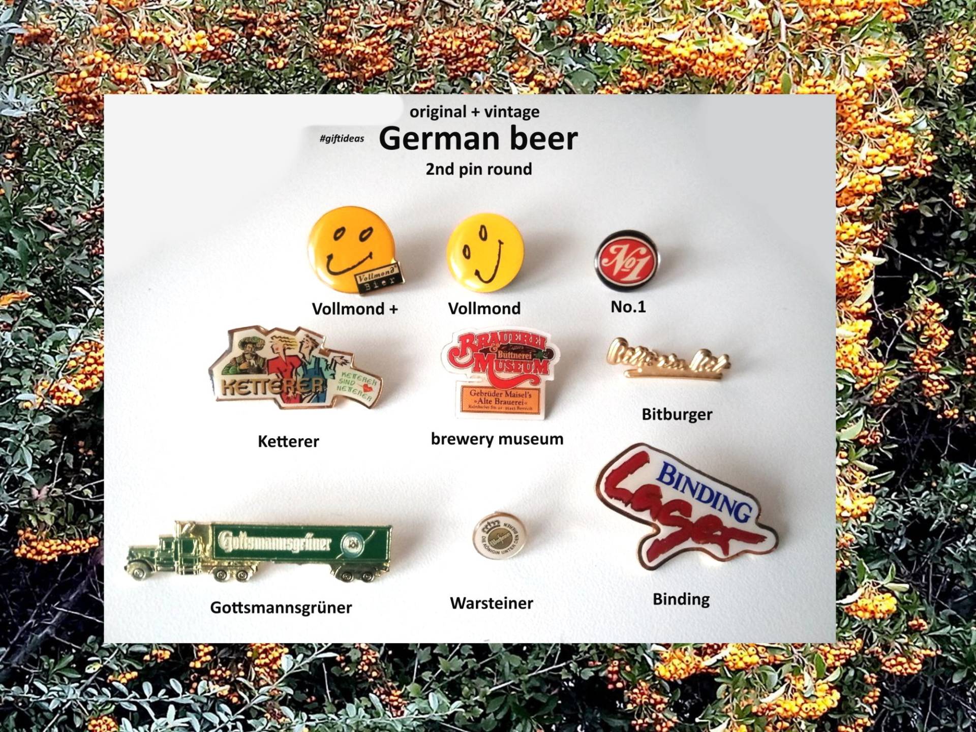 Entdecke Dein Lieblings-Bier Durch Einzigartige Bier-Pins Der Deutschen Brauereien von pinbox24shop