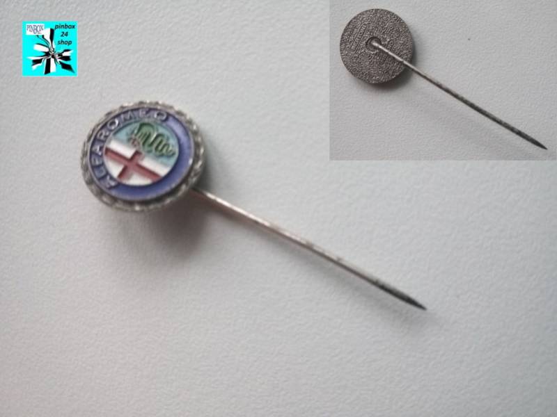 Entdecke Die Legendären Alfa Romeo Logo Anstecknadeln Der 70Er/80Er von pinbox24shop