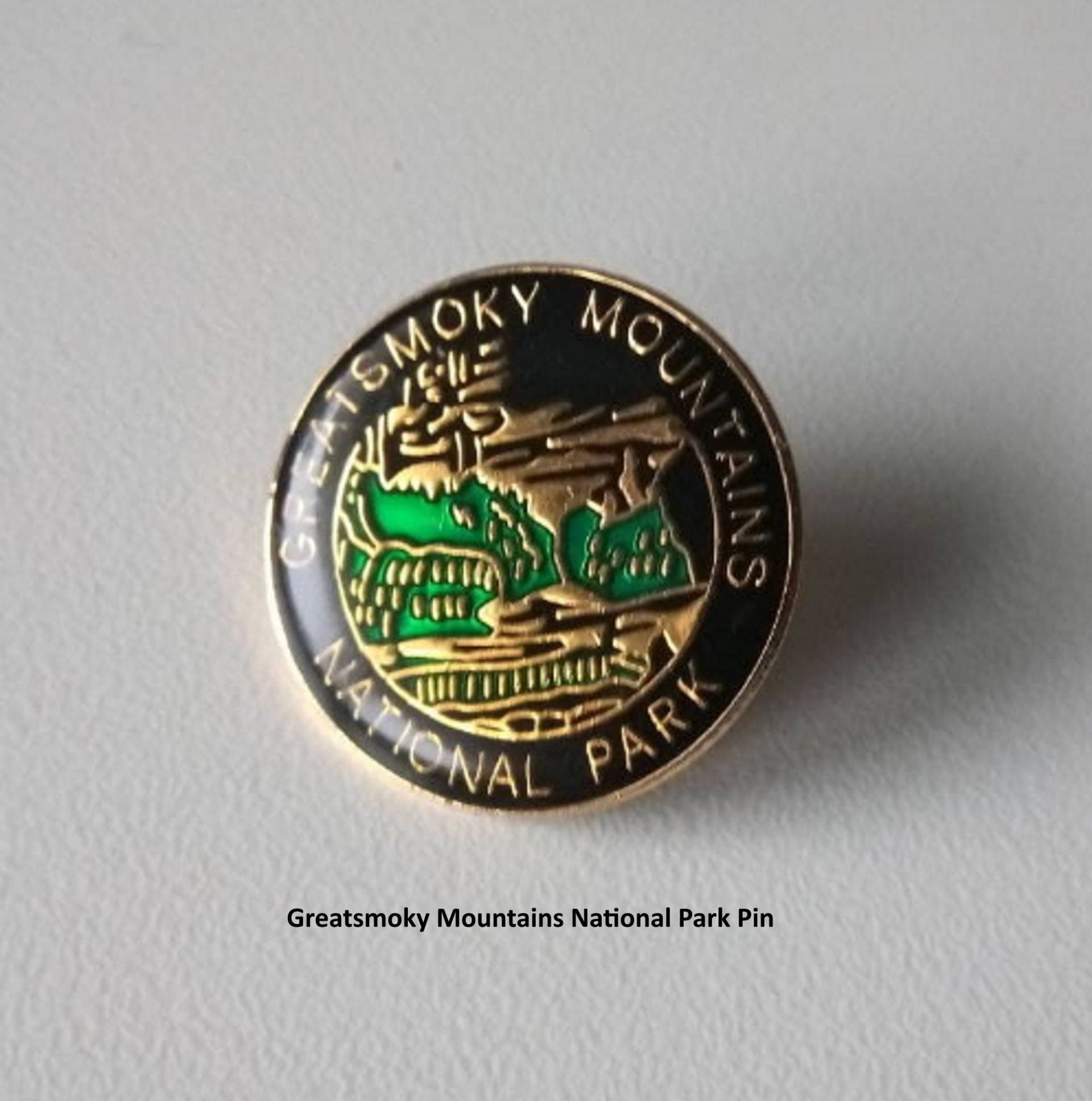 Entdecke Die Naturschönheiten Des Great Smoky Mountains National Park Pin Ansteckers von pinbox24shop