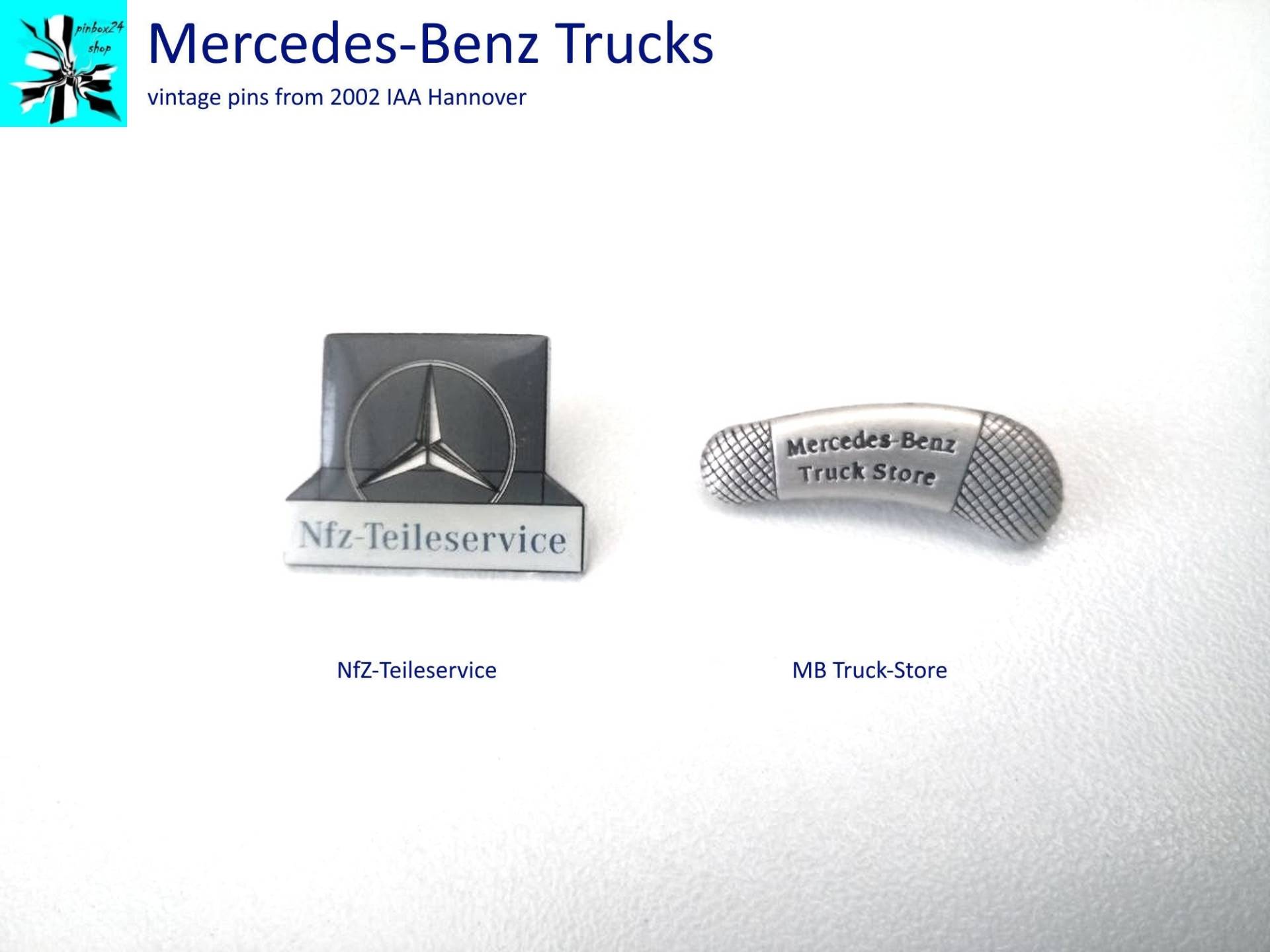 Exklusive Mercedes-Benz Nfz-Teile & Truck Store Pins Von Der Iaa Hannover 2002 Exklusive Mercedes-Benz Nfz-Teile & Truck Store Pins Von Der Iaa Hannover 2002 von pinbox24shop
