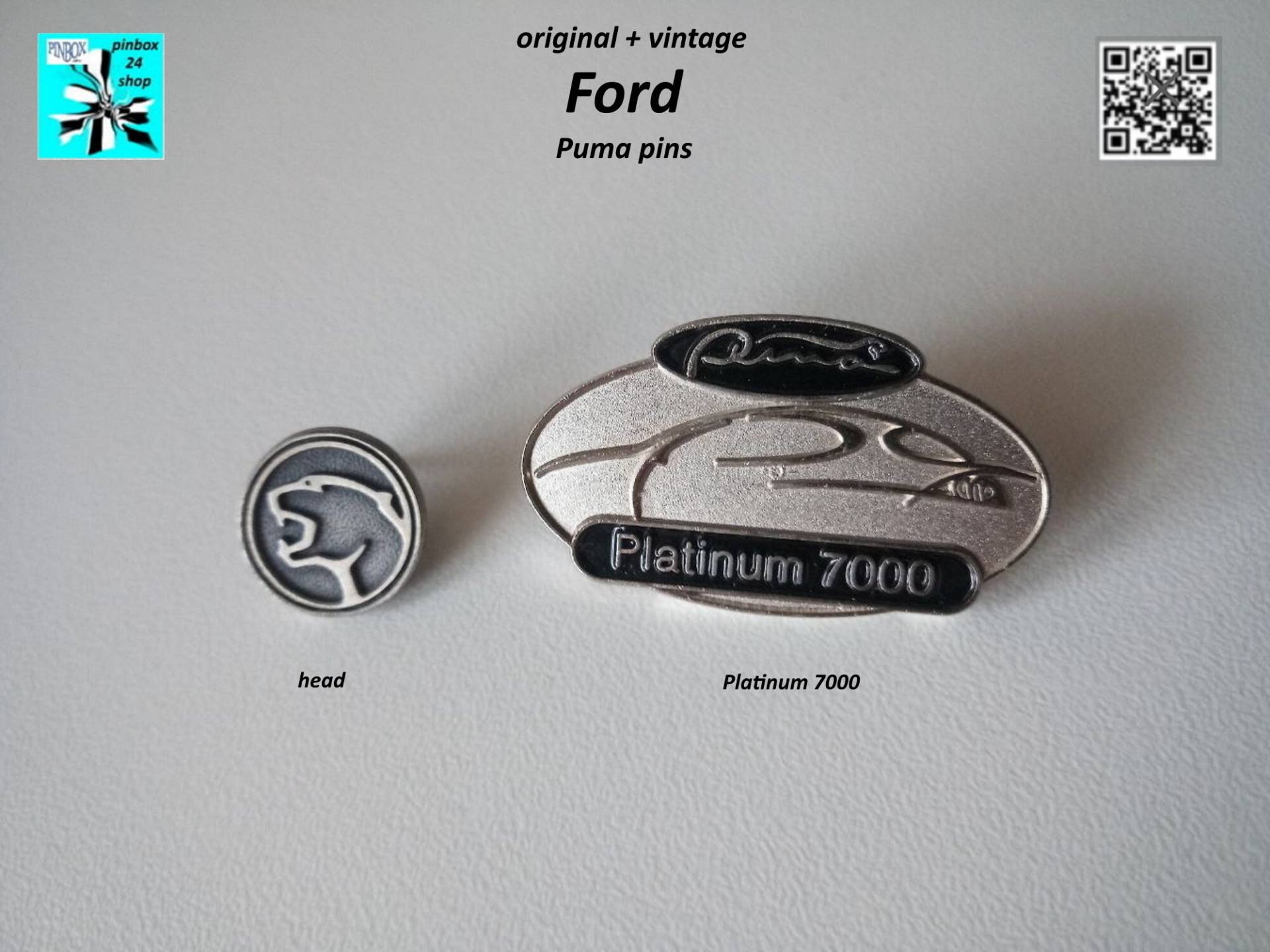 Ford Puma Pins 1990Er - Auswählen von pinbox24shop