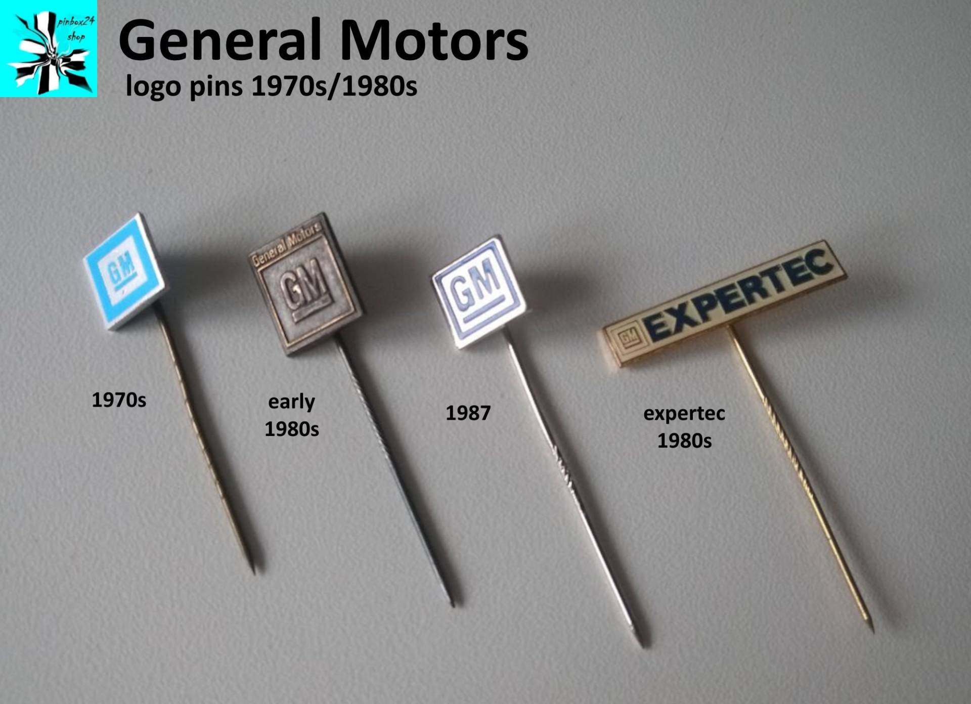 Gm Auto Pins 1970Er/1980Er Abzeichen von pinbox24shop