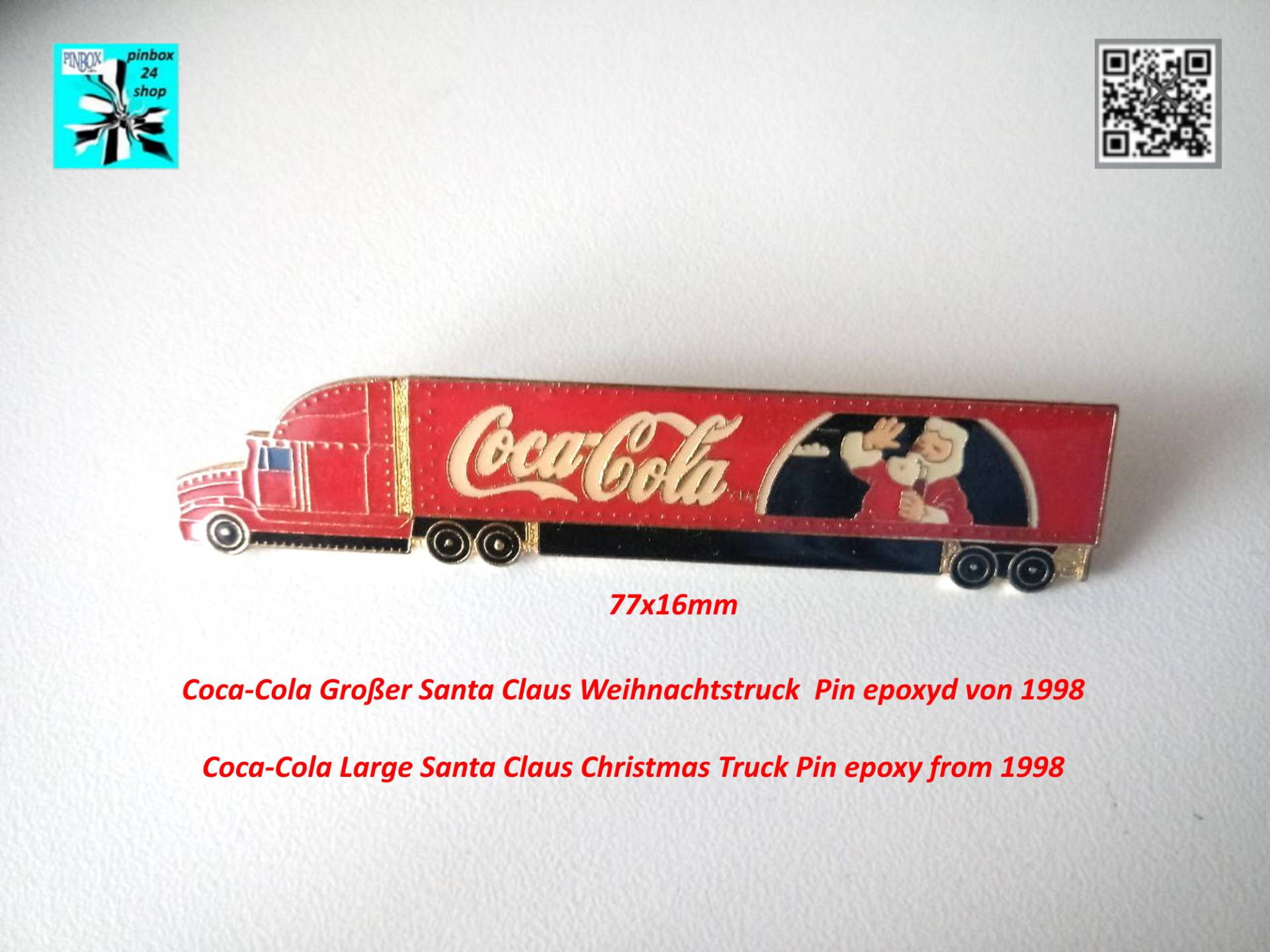 Hol Dir Den Coolen Coca-Cola Santa Truck von pinbox24shop