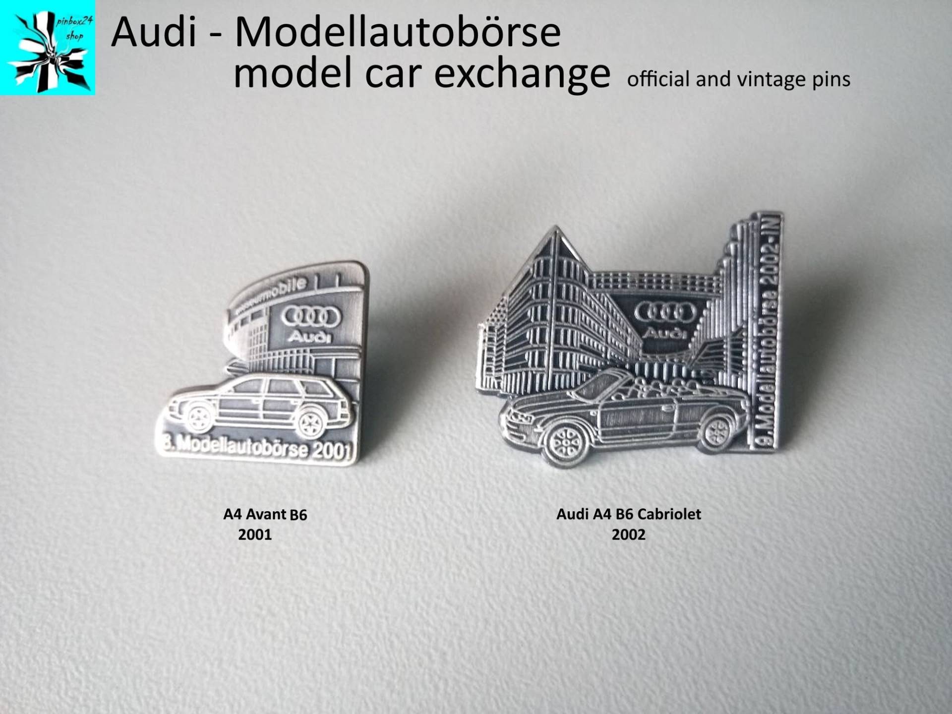 Hole Dir Die Coolsten Audi Modellauto Börse Pins von pinbox24shop