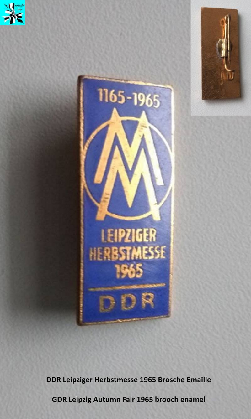Vintage Broschen Leipziger Messe 1960Er Jahre - Einzigartige Auswahl von pinbox24shop