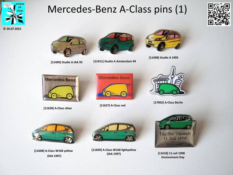Mercedes-Benz Pins Von Der Studie Zur A-Klasse Mercedes-Benz Pins Von Der Studie Zur A-Klasse von pinbox24shop