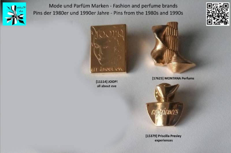 Mode Und Parfüm Marken International Original Pins 1980Er/1990Er Jahre Aussuchen von pinbox24shop