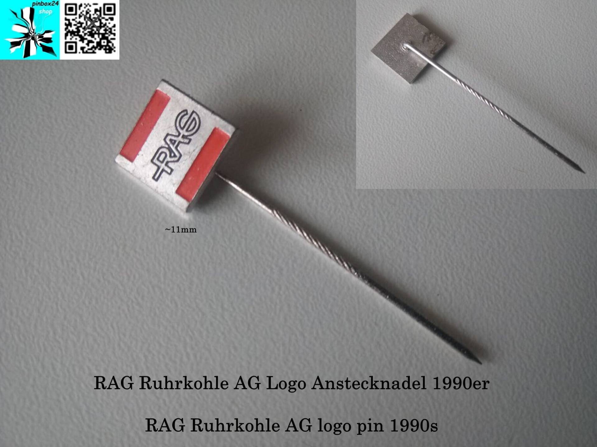 Rag Ruhrkohle Ag Pin Vintage Bergbau Schmuck Rag Ruhrkohle Ag Pin Vintage Bergbau Schmuck von pinbox24shop