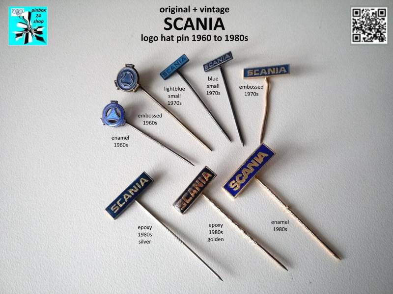 Scania | Trucks, Busse Logo Schriftzug Anstecknadeln 1960Er-1980Er Jetzt Aussuchen Scania | Trucks, Busse Logo Schriftzug Anstecknadeln 1960Er-1980Er Jetzt Aussuchen von pinbox24shop