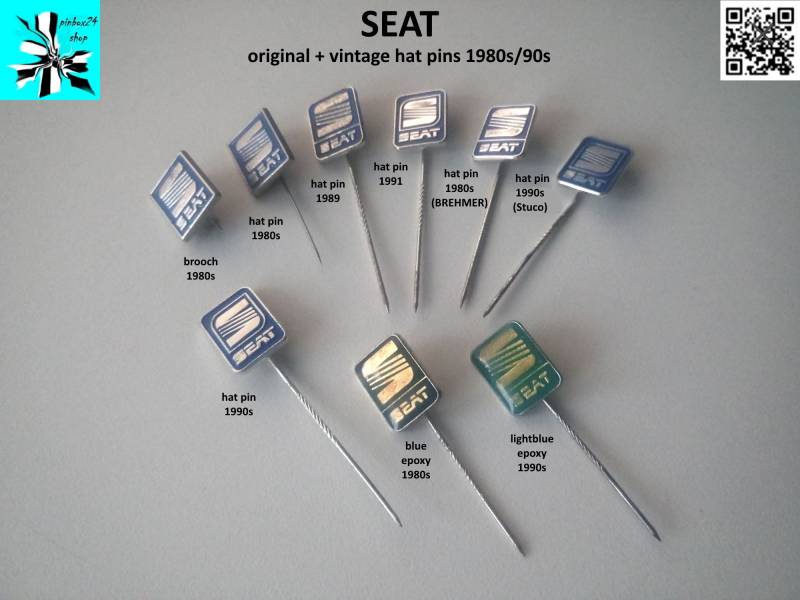 Seat Logo Anstecknadeln - Ein Tolles Geschenk von pinbox24shop