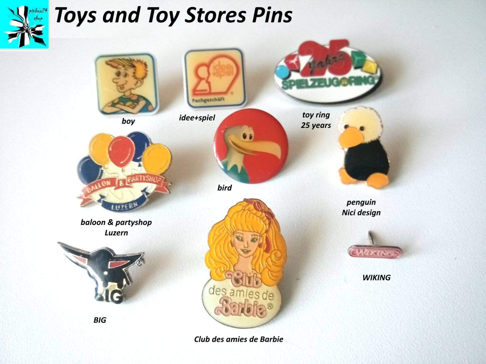 Spiel Mit Stil Pins Für Spielzeugfans Spiel Mit Stil Pins Für Spielzeugfans von pinbox24shop