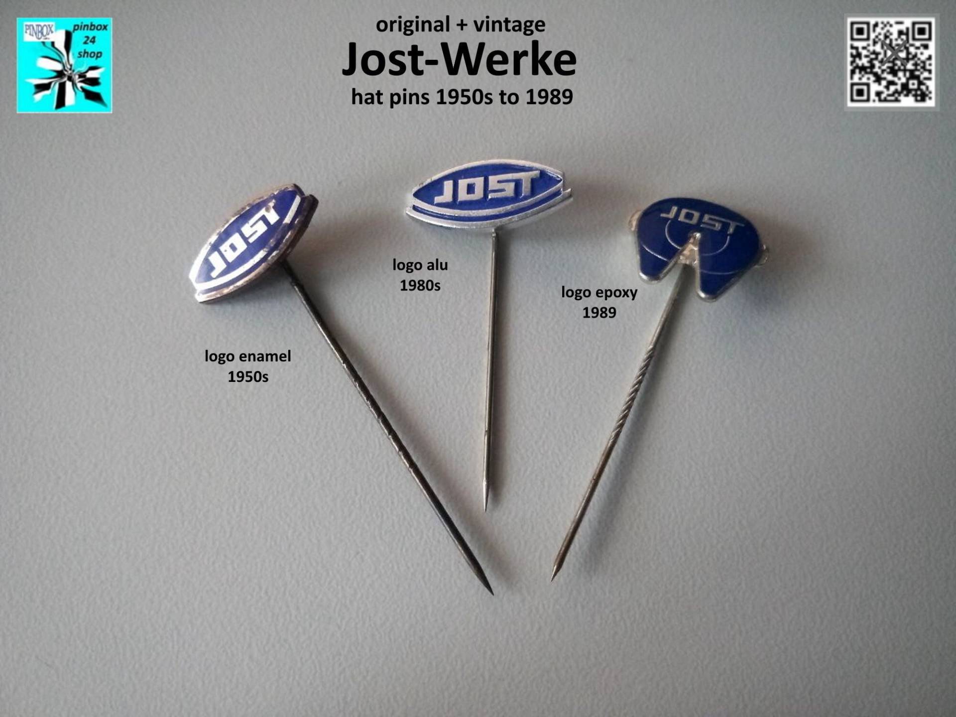 Vintage Jost Anstecknadeln Für Sammler Vintage Jost Anstecknadeln Für Sammler von pinbox24shop