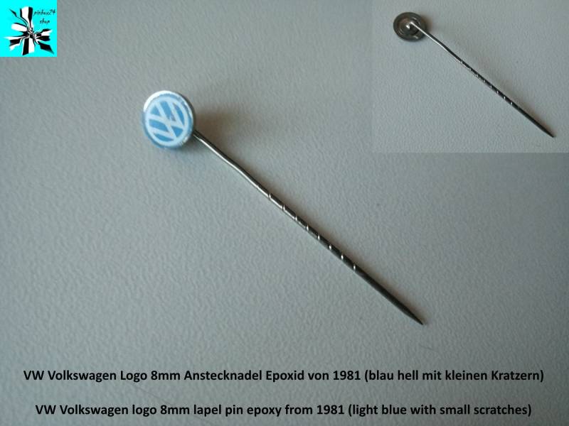 Vw Volkswagen Original Logo Klein 80Er/90Er von pinbox24shop