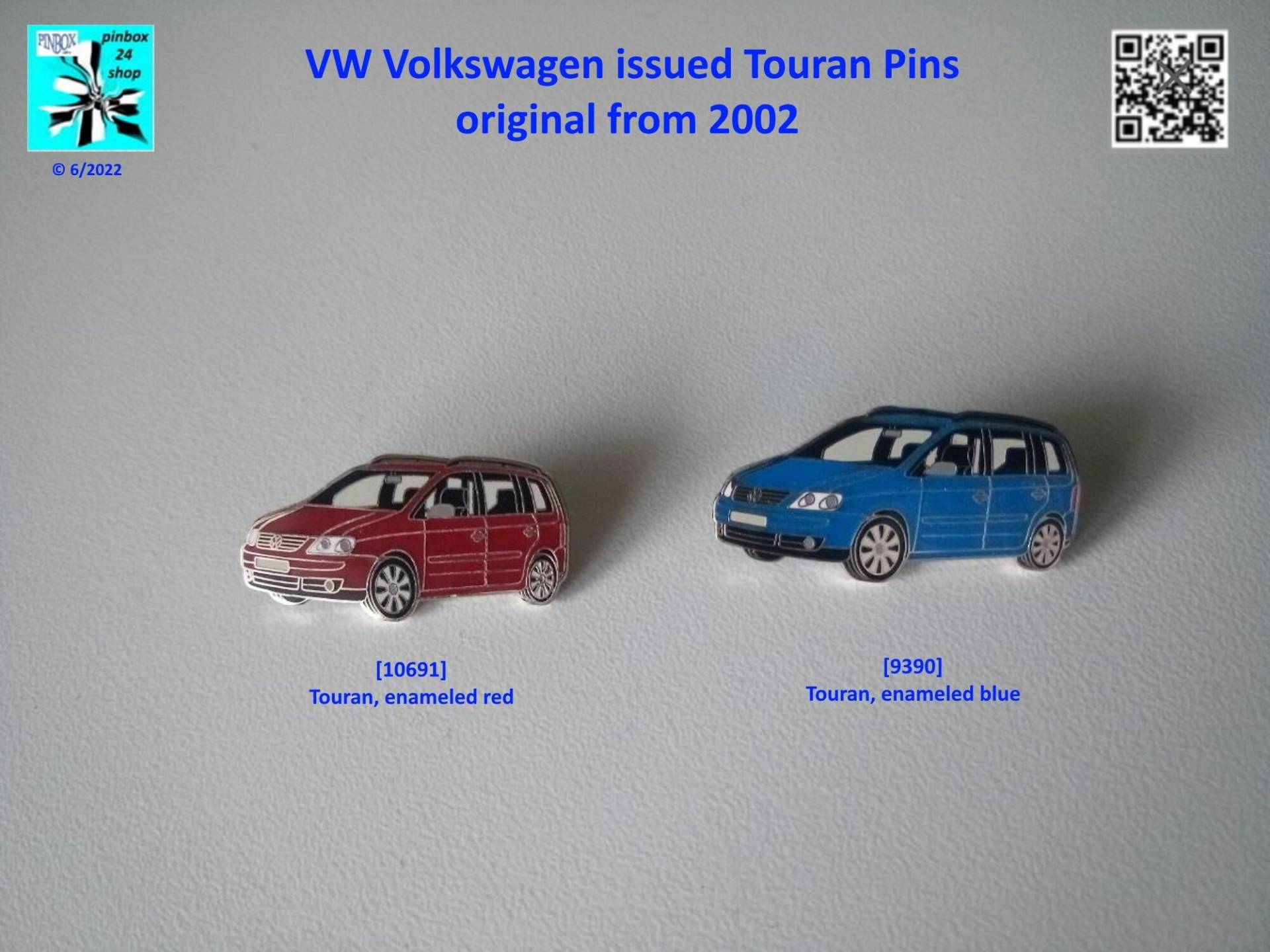 Vw Volkswagen Touran Pins Von 2002 von pinbox24shop