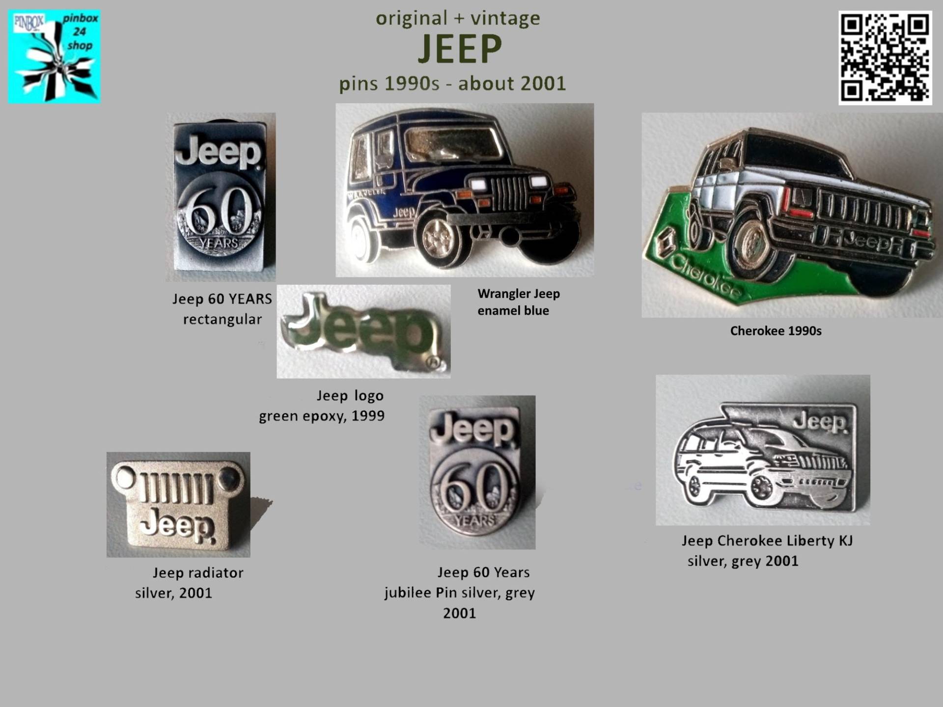 Willys, Jeep Pins Der 90Er & 2000Er - Jetzt Aussuchen von pinbox24shop