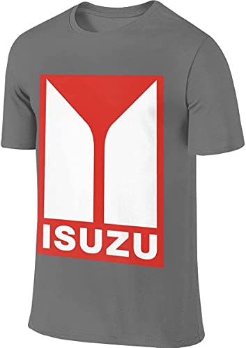 Men's Custom Funny Top Isuzu Logo 1974 Red T-Shirts T-Shirts & Hemden(Medium) von pingXU1973