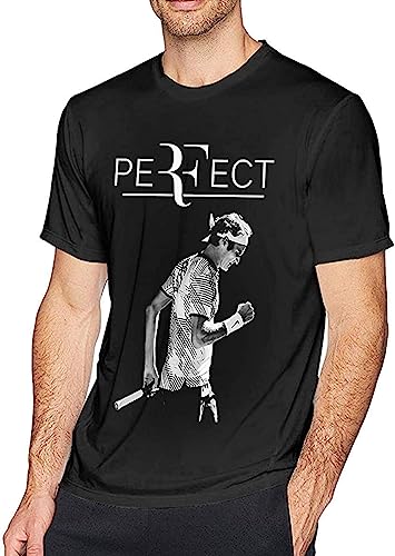Mens Funny Roger Federer Tshirt Black T-Shirts & Hemden(XX-Large) von pingXU1973