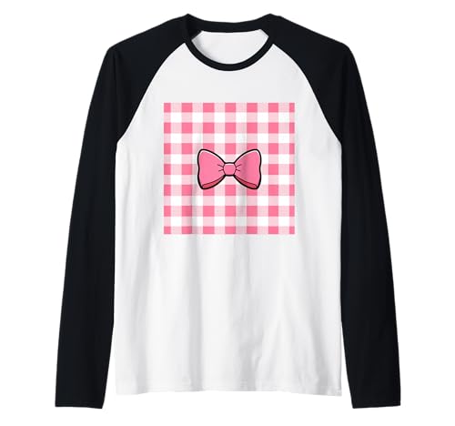 Girly || Schleife in Aquarell || Kokette || Ästhetische rosa Schleife Raglan von pink cute theme