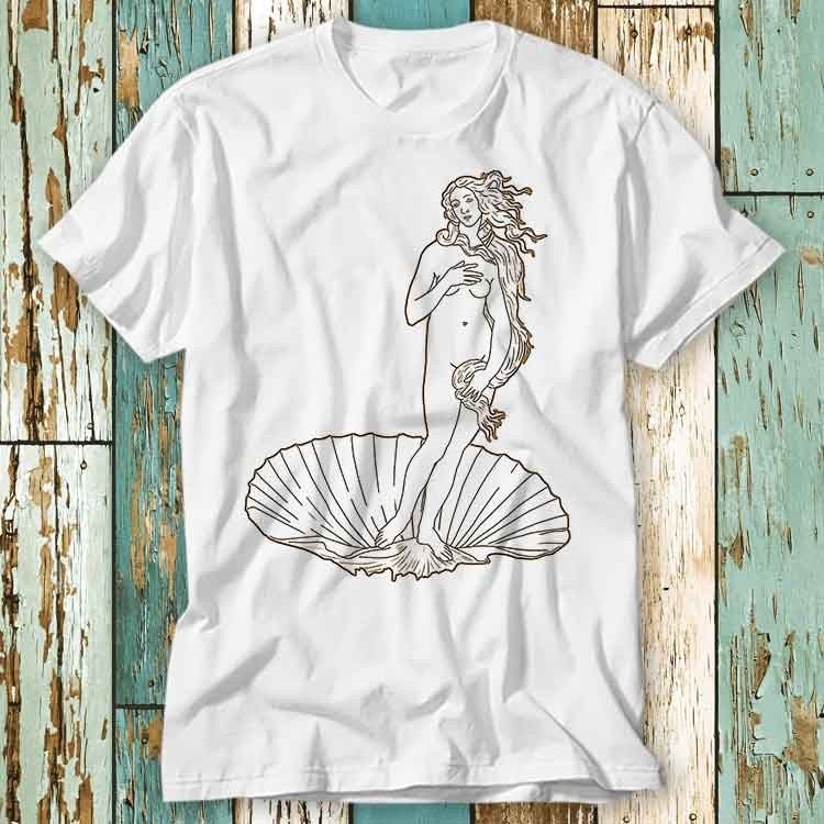 Mädchen Mit Perlen Ohrringe Picasso Van Gogh Klimt Der Kuss Botticelli Die Geburt Der Venus Kunstwerk T Shirt Top Unisex Damen Herren T-Shirt Retro von pinkSHARKs