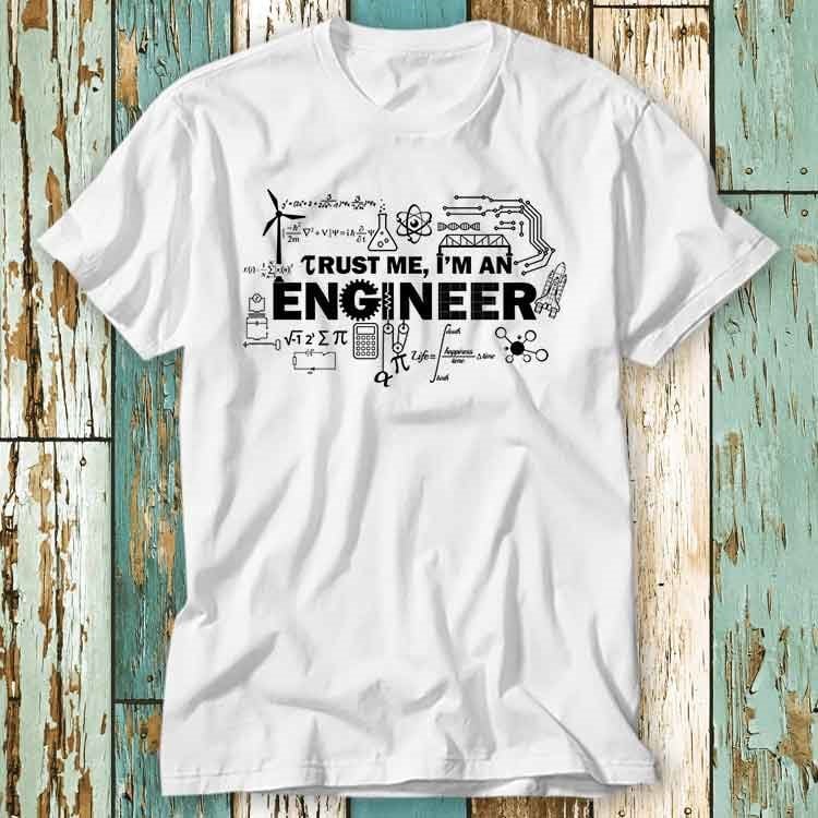 Trust Me I'm An Engineer Tom Spider Movie T Shirt Top Design Unisex Damen Herren T-Shirt Retro Mode Vintage S748 von pinkSHARKs