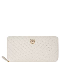 Pinko Antikgold Gesteppte Leder-clutch von pinko